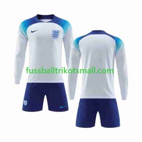 Fußballtrikots England Kinder FIFA WM 2022 Langarm Heimtrikotsatz kaufen